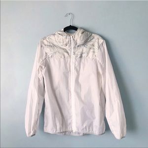 VS Pink Fern Anorak in Triumph White XS/S